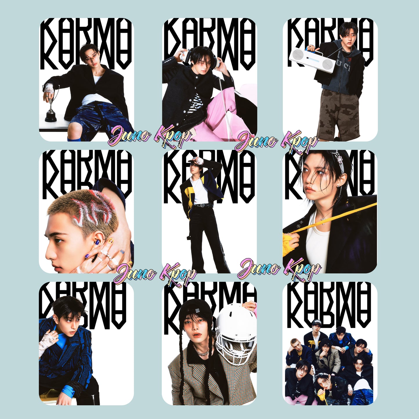 SKZ Fanmade Photocard