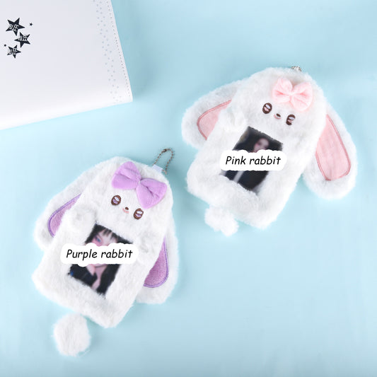 Rabbit Fanmade Plush Card Holder